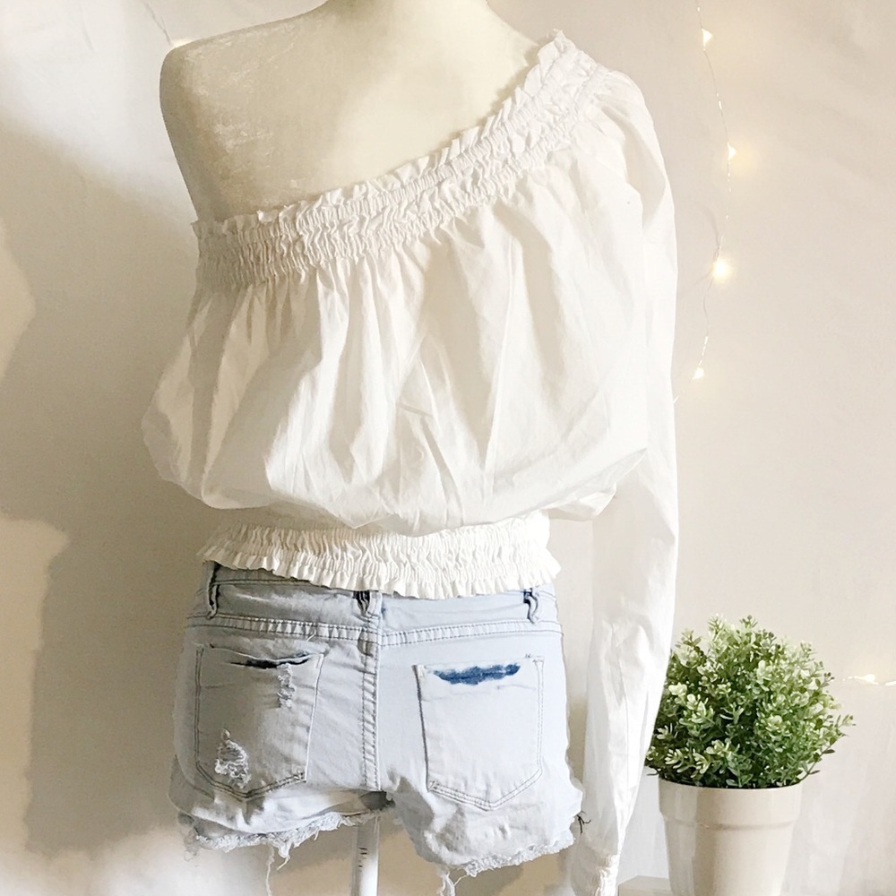 Free People Anabelle One Shoulder Top - Picture 3 of 8